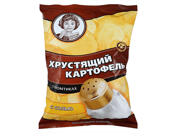 Картофельные чипсы "Девочка" 160 гр. в Видном