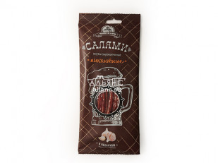 Камбала с икрой холодного копчения: Кнуты  Салями Пикантные 50 гр