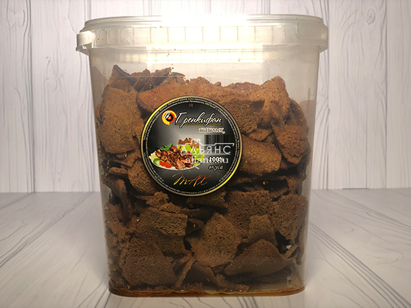 Ржаные гренки со вкусом шашлыка в Видном