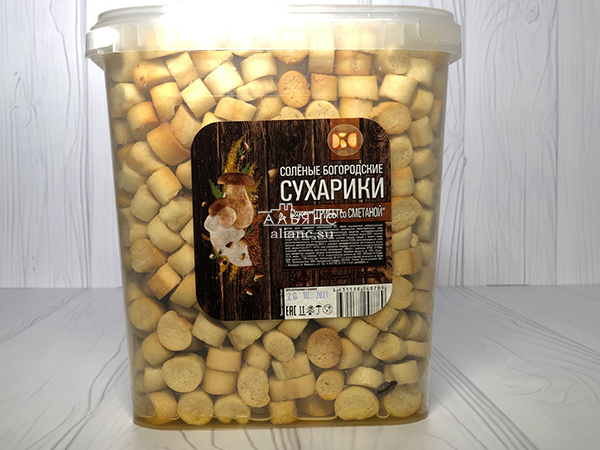 Сухарики с грибами и сметаной в Видном