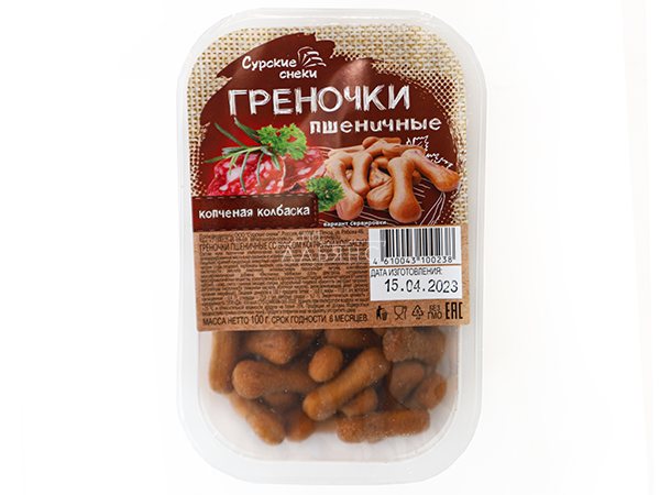Сурские (ПШЕНИЧНЫЕ) Копченая колбаска (100 гр) в Видном