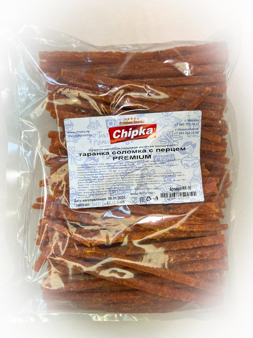 Таранка с перцем (соломка) (Chipka ПРЕМИУМ) в Видном