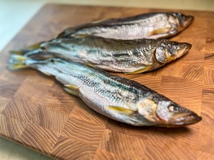 Чипсы: Корюшка с икрой вяленая ГОСТ (крупная)