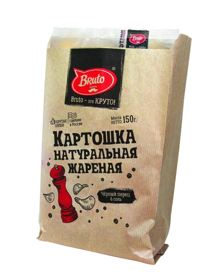 Картофель «Бруто» черный перец 70 гр. в Видном